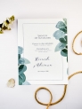 Carteles boda eucalipto