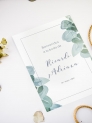 Carteles boda eucalipto