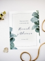 Carteles boda eucalipto