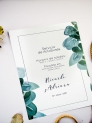 Carteles boda eucalipto