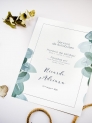 Carteles boda eucalipto