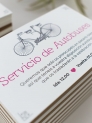 Tarjetas autobús bicicleta