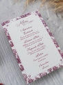 Menú boda toile jouy