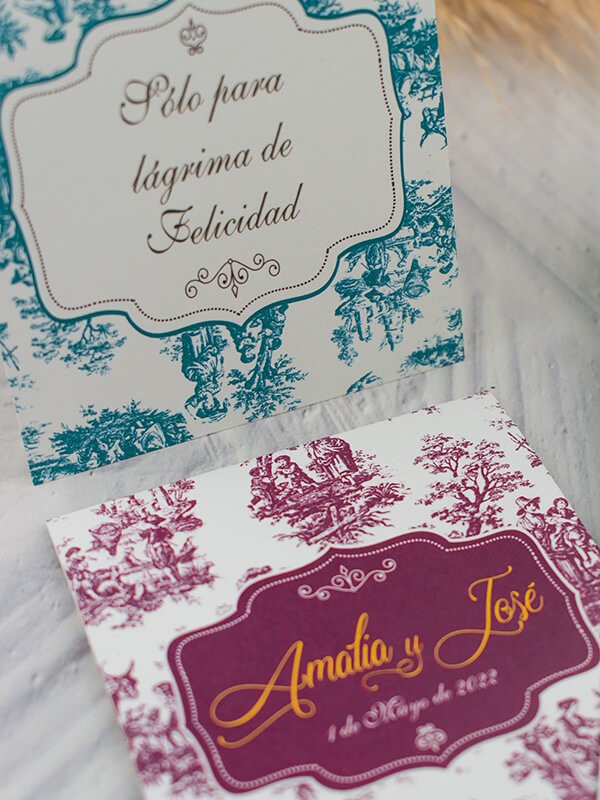 Lágrimas de felicidad toile jouy