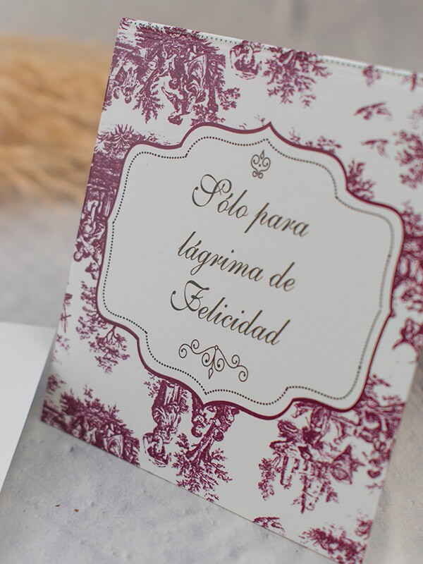 Lágrimas de felicidad toile jouy