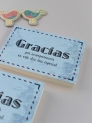 Tarjeta agradecimiento mapas