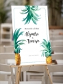 Poster boda piña