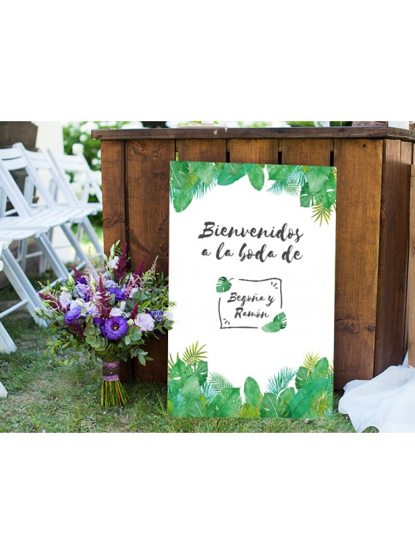 Poster boda indico