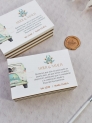Tarjetas autobús ave del paraíso