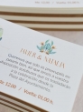 Tarjetas autobús ave del paraíso