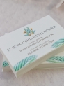 Tarjeta lista de boda ave del paraíso