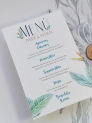 Menú boda ave del paraíso