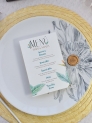 Menú boda ave del paraíso