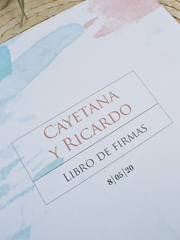 Libro firmas cloé