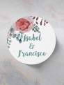 Adhesivos boda romantic