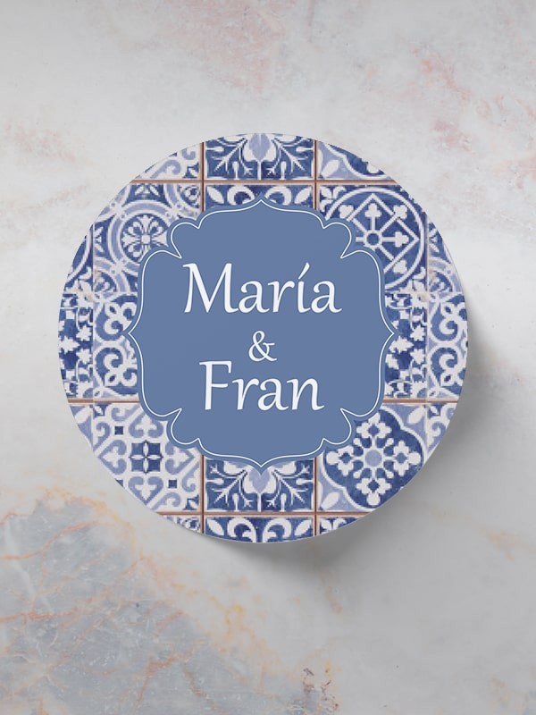 Adhesivos boda azulejo hidráulico