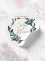 Adhesivos boda floral line