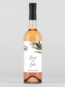 Etiquetas adhesiva botella magnolia