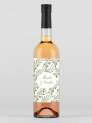 Etiquetas adhesiva botella olivo