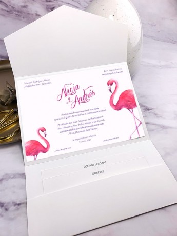 Invitación carpeta con...