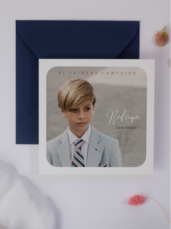 Recordatorio comunión marco