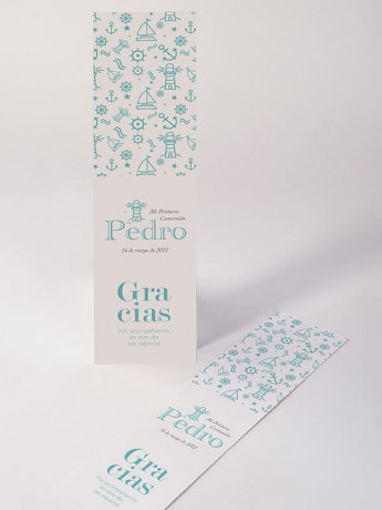 Marcapáginas comunión Faro