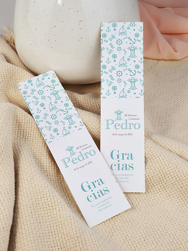 Marcapáginas comunión Faro