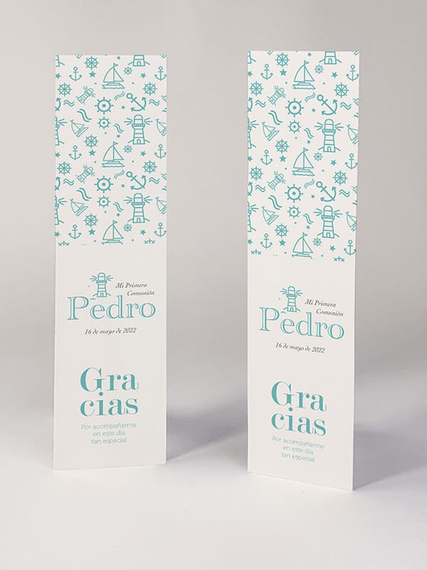 Marcapáginas comunión Faro