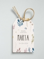 Etiquetas comunión Marta