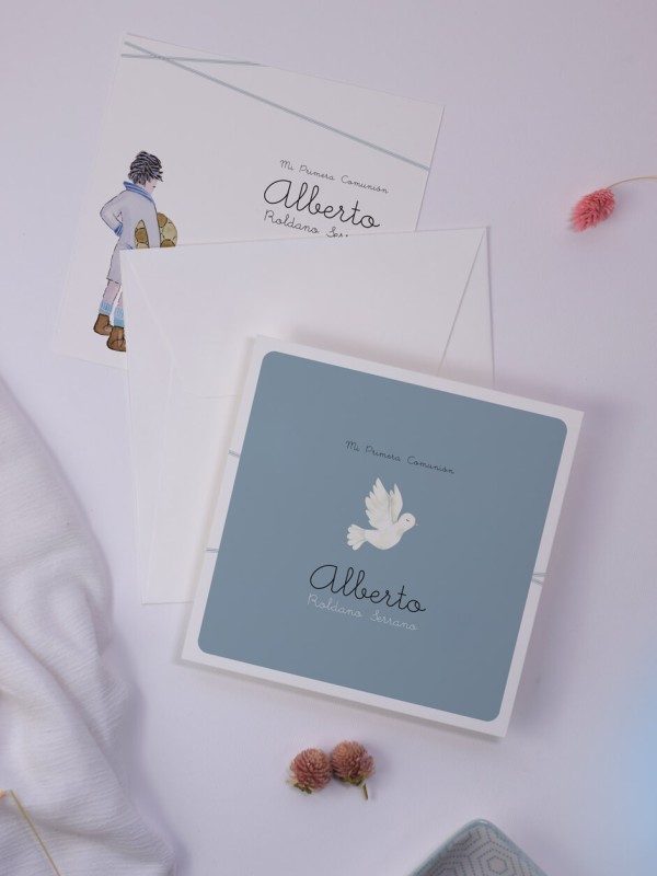 Recordatorio comunión Alberto