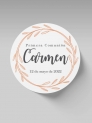 Pegatinas comunión Carmen