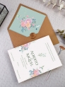Invitación tarjetón colibrí