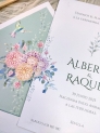 Invitación tarjetón colibrí