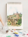 Ilustración acuarela