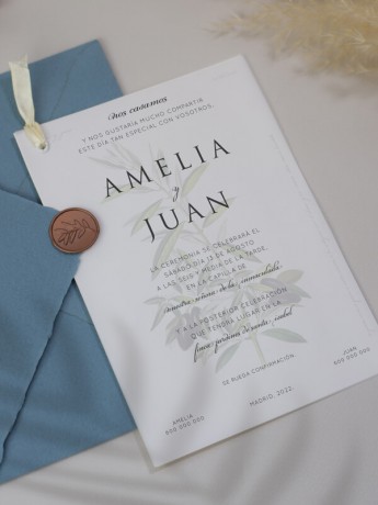 Invitación boda superpuesta... 2