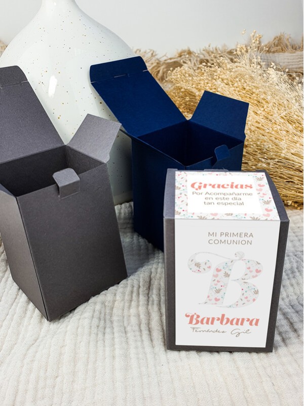 Cajas Regalo comunión Iniciales Niña