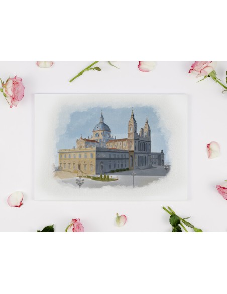 Acuarela la almudena