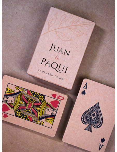Barajas cartas regalo boda