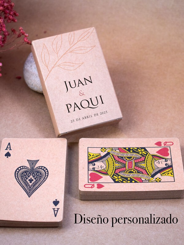Barajas cartas regalo boda