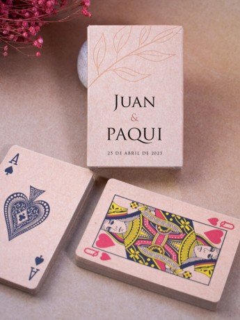 Barajas cartas regalo boda