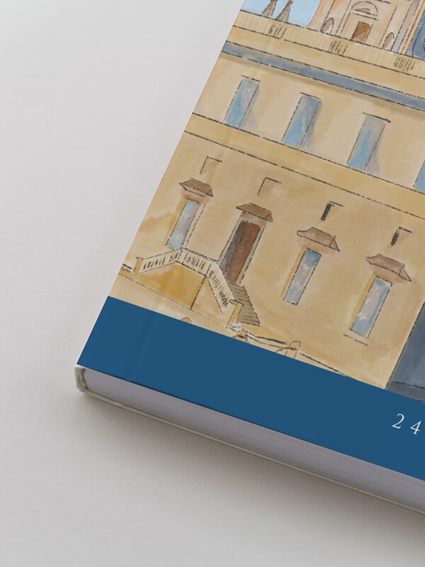 Libro firmas Boda Acuarela Catedral...