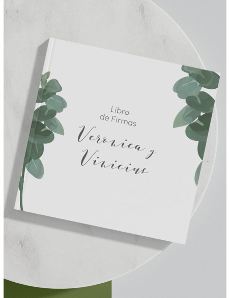 Libro firmas eucalipto