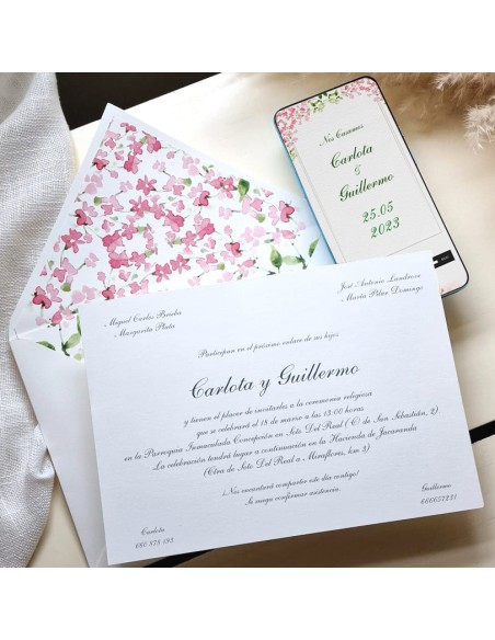 Pack Invitaciones Papel y Digital 75