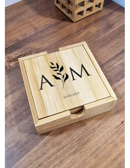 Posavasos regalo boda