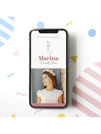 Invitación digital comunión... 2