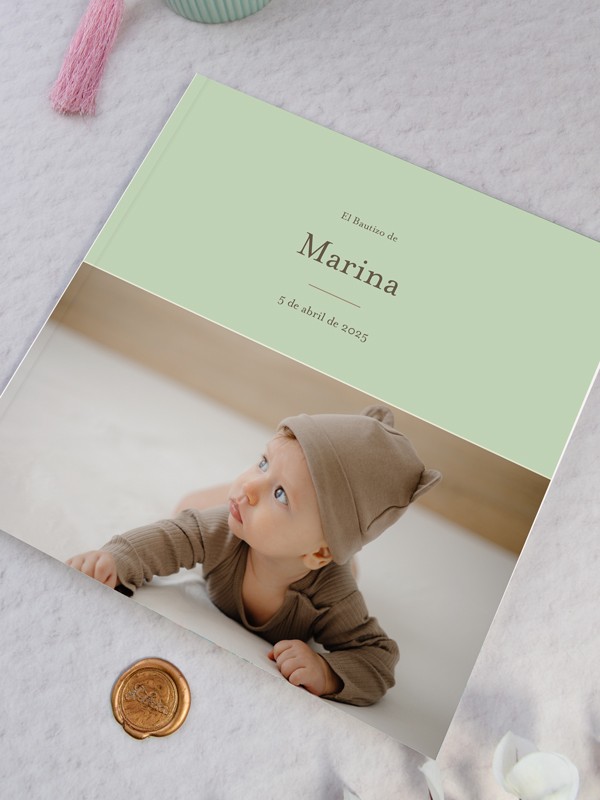 Libro firmas Bautizo Alma