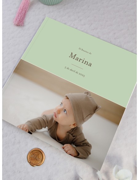 Libro firmas Bautizo Alma