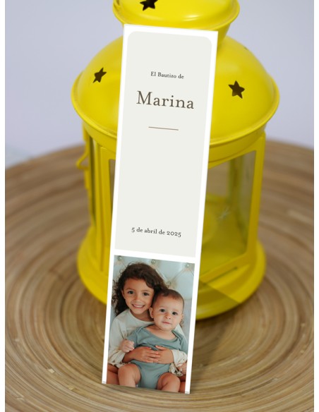 Marcapáginas Bautizo Alma