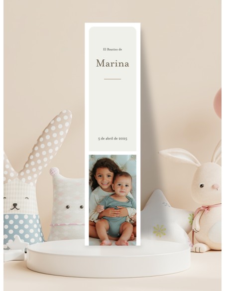 Marcapáginas Bautizo Alma