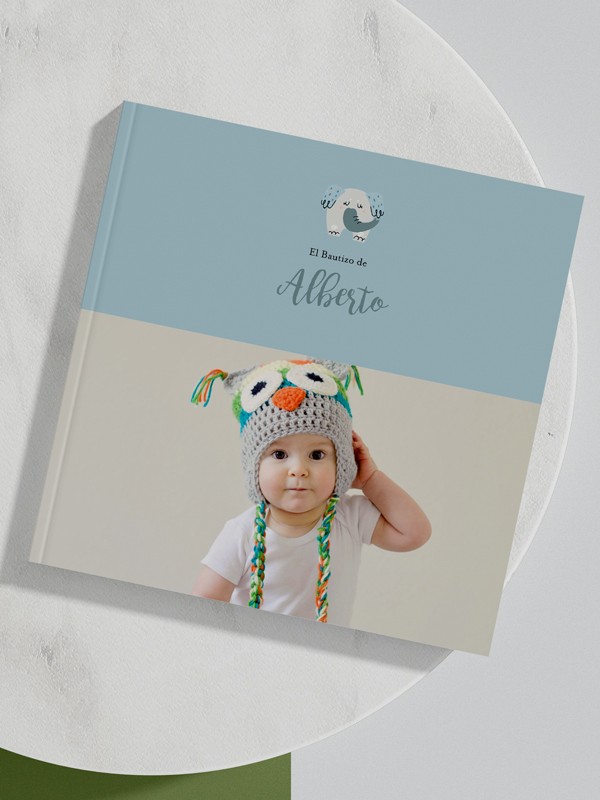 Libro firmas Bautizo Elefante